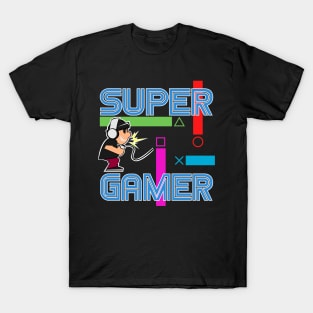 Super Gamer Playstation T-Shirt